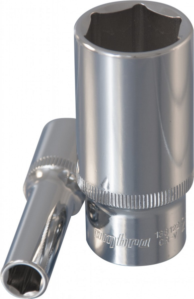 Головка торцевая глубокая 3/8"DR 13 мм 138113 OMBRA