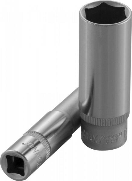 Головка торцевая глубокая 1/4"DR 4.5 мм S04HD21045 Jonnesway