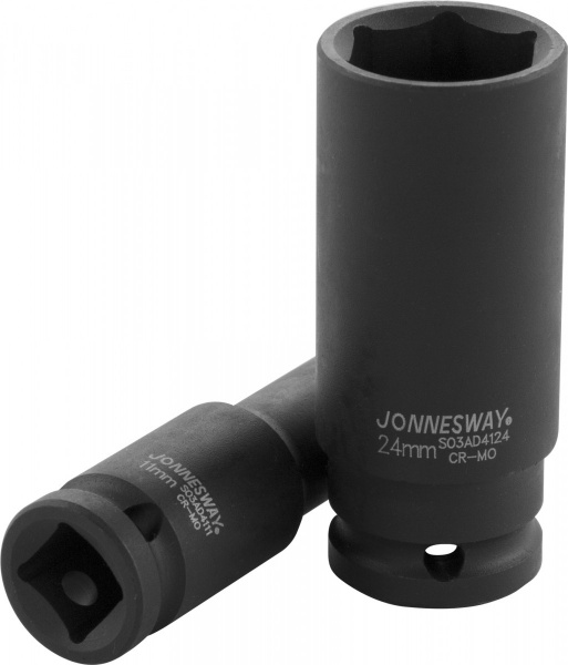 Головка торцевая ударная глубокая 1/2"DR 19 мм S03AD4119 Jonnesway