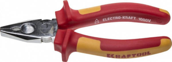 Плоскогубцы ELECTRO-KRAFT Cr-Mo 160мм 2202-1-16_z01 KRAFTOOL