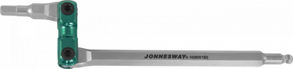 Ключ торцевой шестигранный карданный Н6 H06W160 Jonnesway