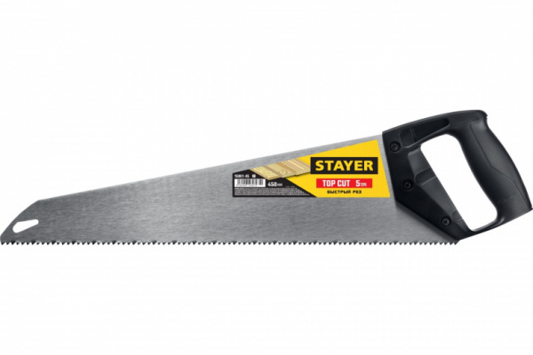 Ножовка ударопрочная TopCut 450 мм 5 TPI 15061-45_z02 STAYER
